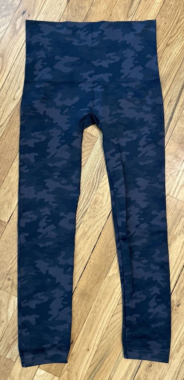 Women’s SPANX Camouflage HIGH WAISTED Look At Me Seamless Leggings Sz 1X *A8